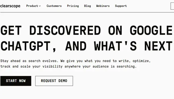 Clearscope content optimization platform for SEO writing and AI search optimization
