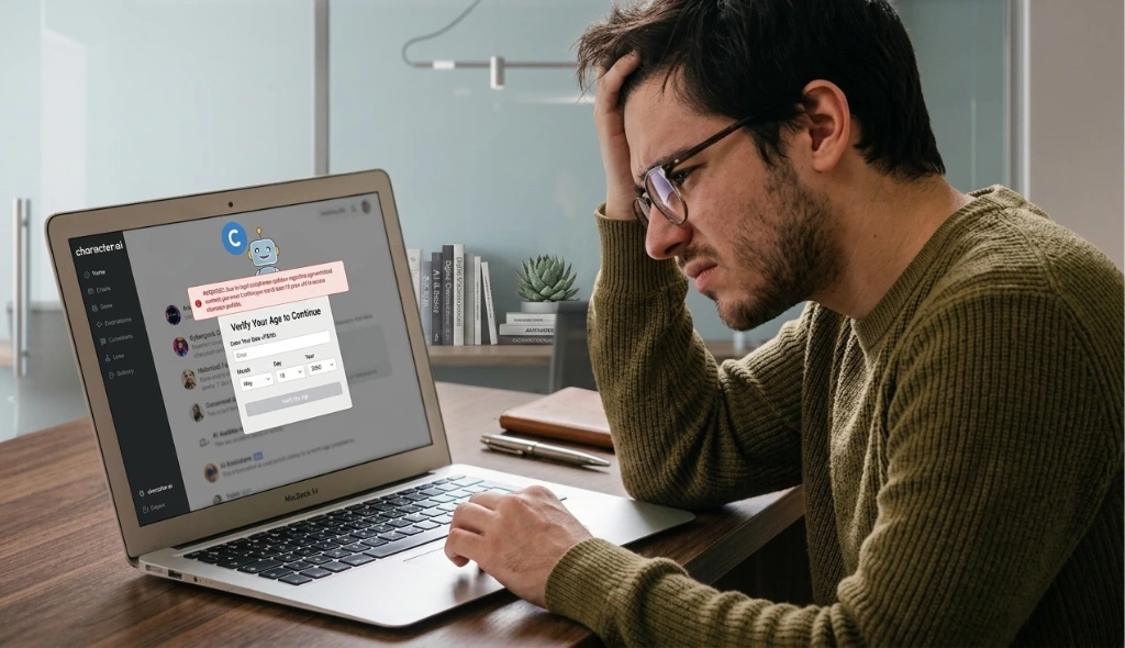 Character AI Age Verification Not Working issue with steps to resolve verification problems
