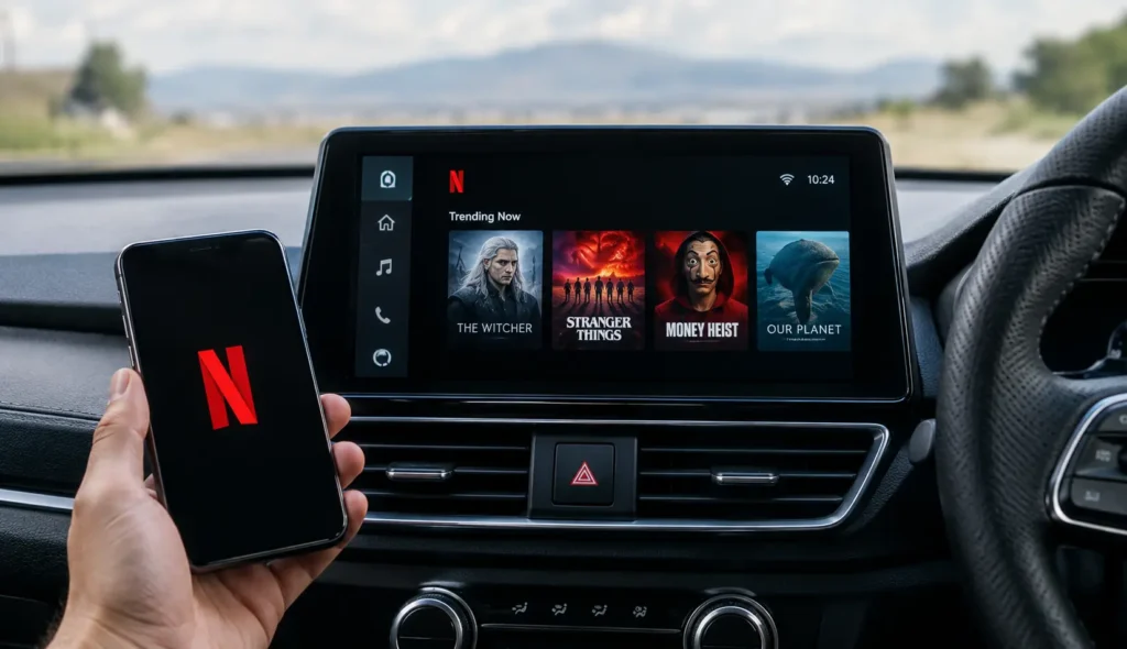 How to watch Netflix on Android Auto